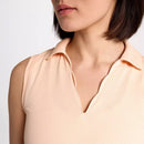 New Walter Hagen Women's Clubhouse Scallop Sleeveless Golf Polo MSP$50-3