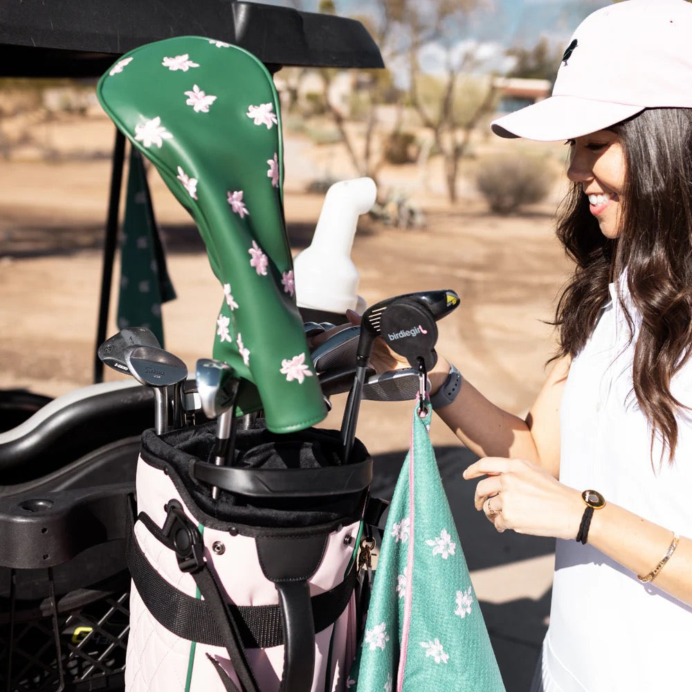 New Birdie Girl Augusta Azalea Driver Head Cover