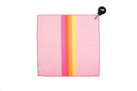 New Birdie Girl Golfher's Sunset Magnetic Golf Towel - 0