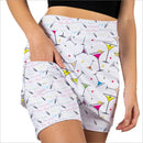 New Skort Obsession Shaken Not Stirred Print Skort-2