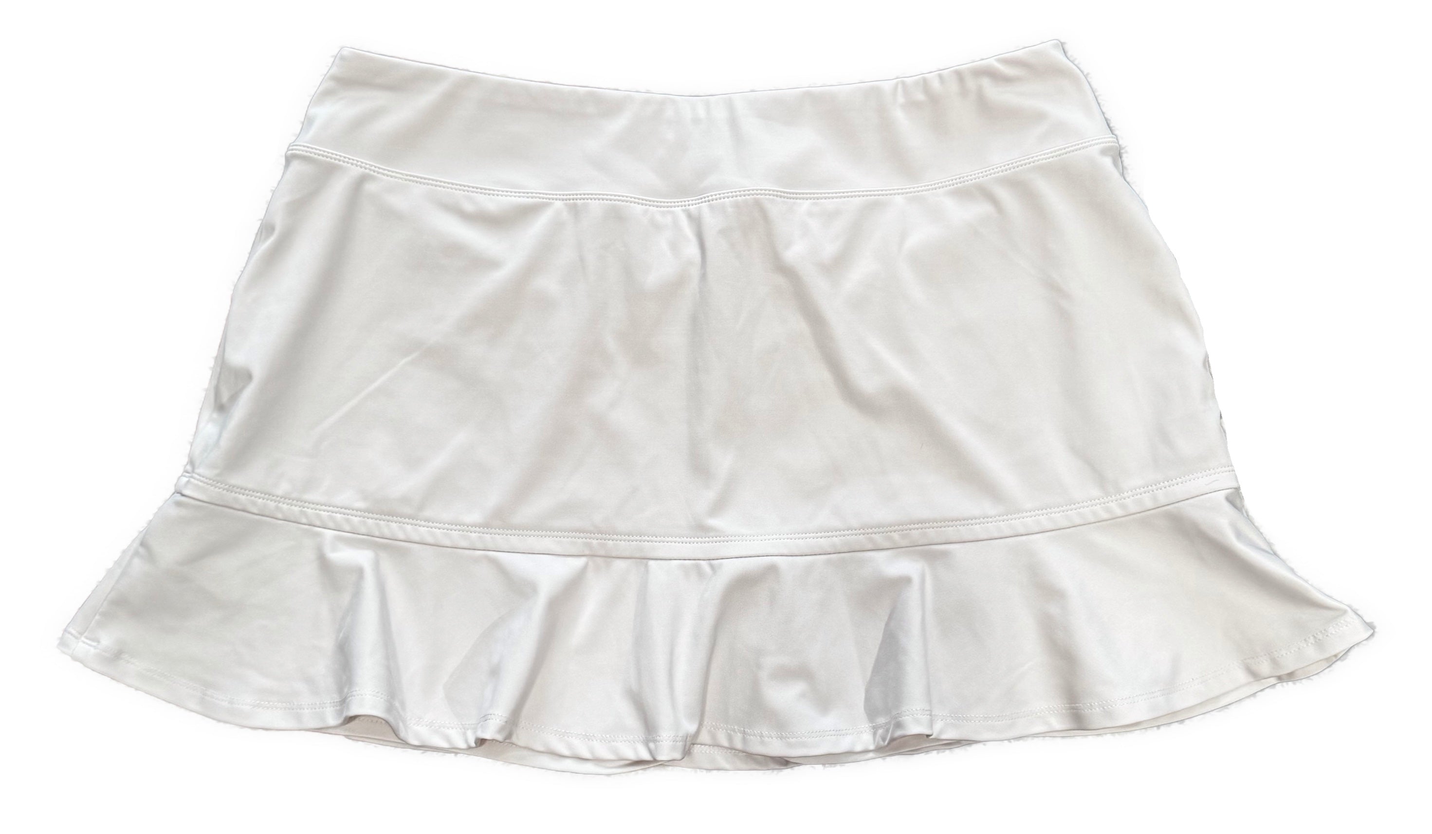 Buy white Tommy Bahama Women&#39;s Pull-on Golf Skort w/Ruffles Size XL