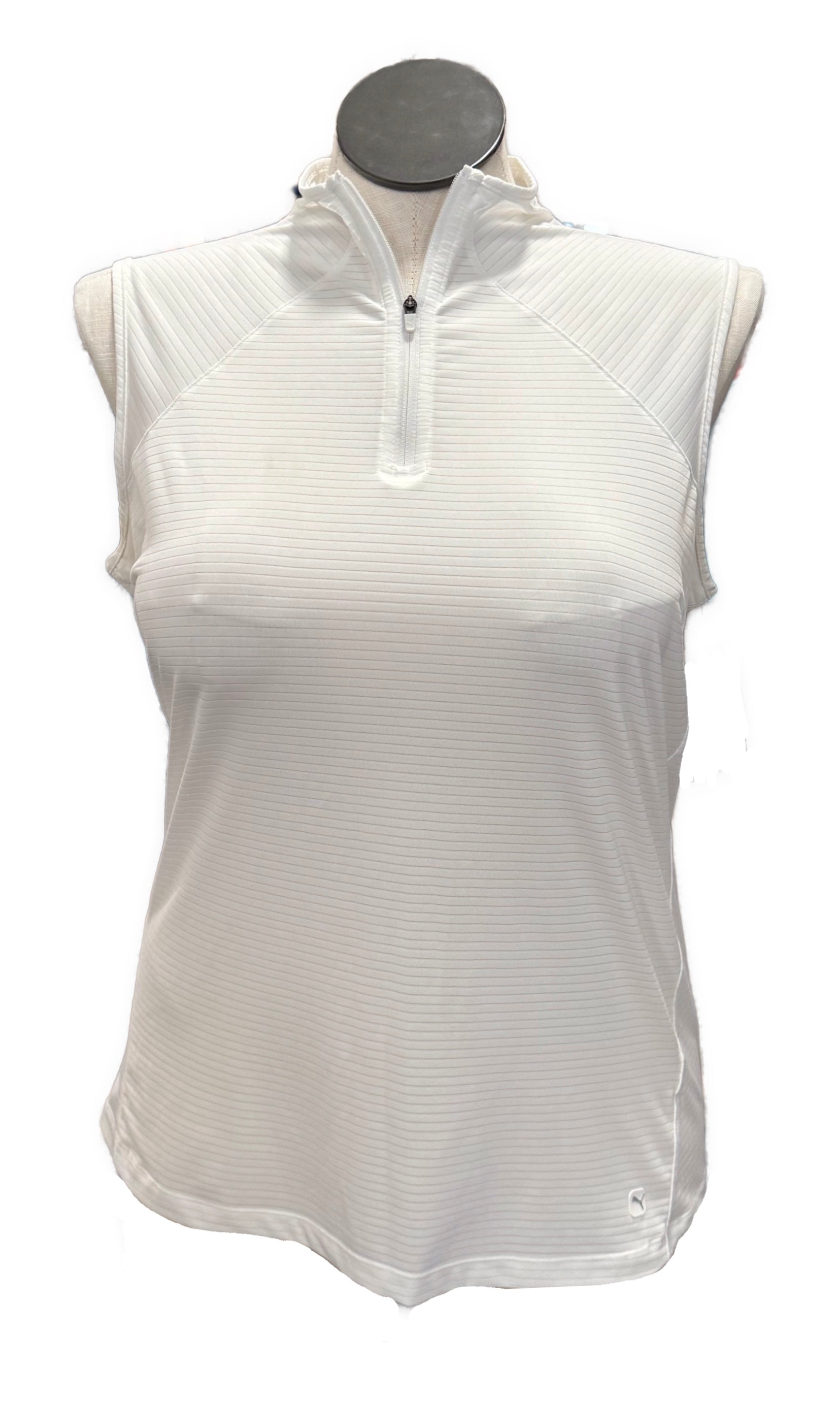 Puma White Women's Sleeveless Golf Top Size XL