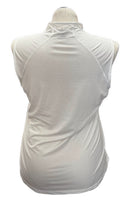Puma White Women's Sleeveless Golf Top Size XL-2