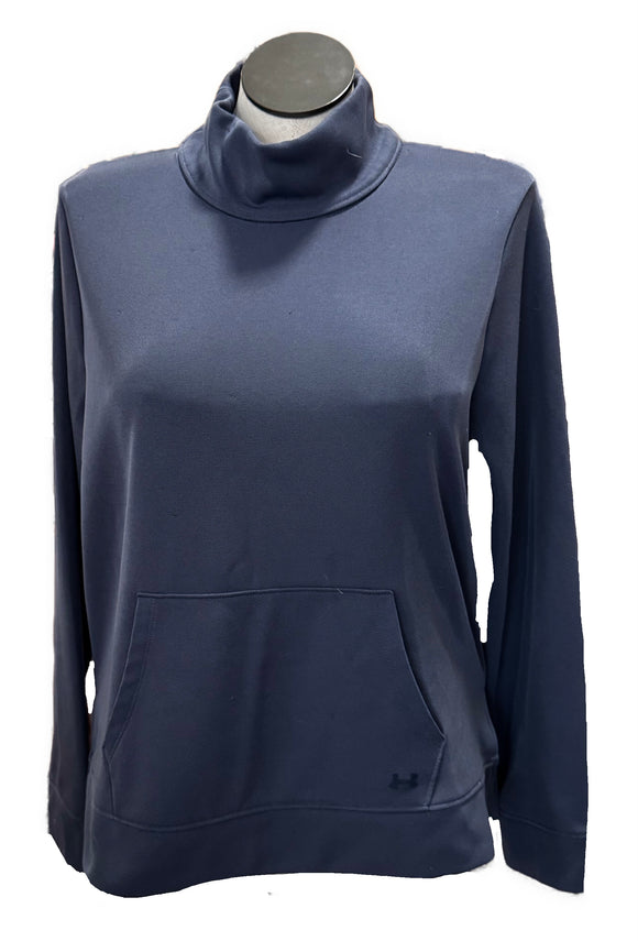 Under Armour Navy Shimmer Women's Fleece Pullover Size XL