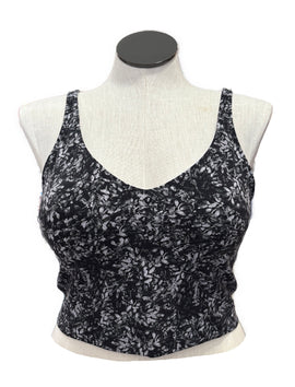 Lululemon Align Bra - Grayscale Foliage C/D Cup