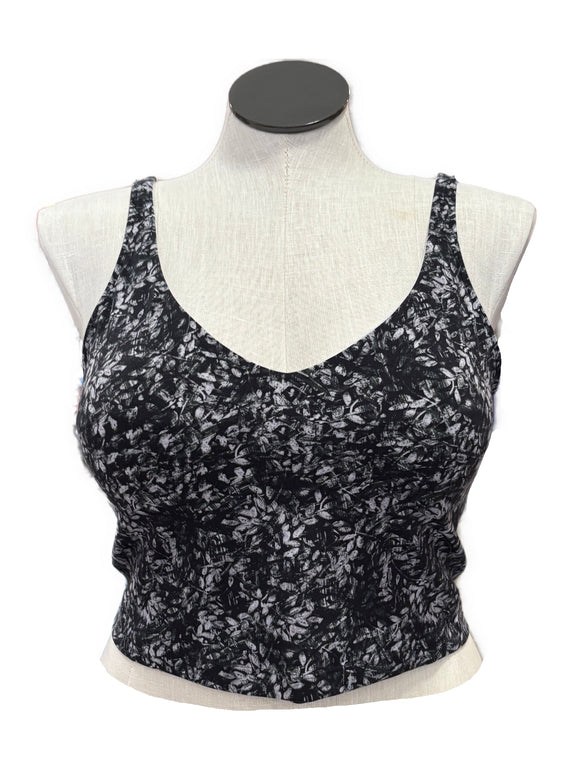 Lululemon Align Bra - Grayscale Foliage C/D Cup