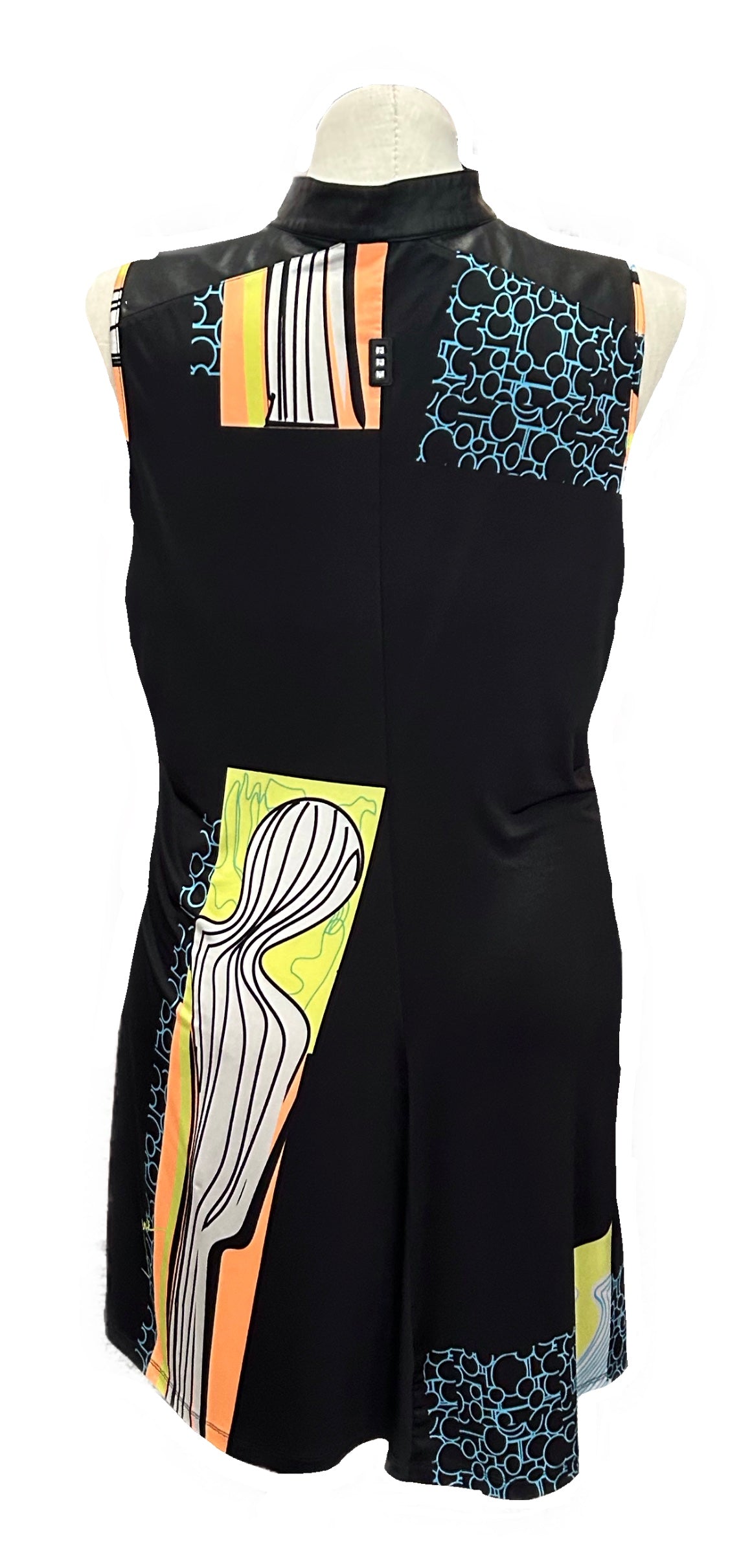 Jamie Sadock Blue, Green & Orange Patterned Women's Golf Dress Size L - 0