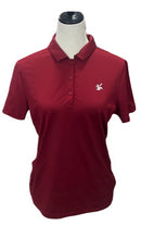 Nike Dark Red Women's Golf Polo w/ Logo Size M MSP-1