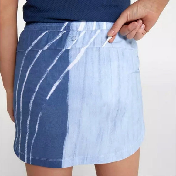 New Calia 16" Birdie Skort Blue Wave Size L MSP$65