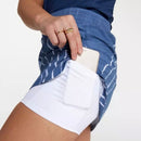 New Calia 16" Birdie Skort Blue Wave Size L MSP$65-3