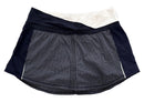 Lululemon Navy Striped Women's Short Skort Size 4-1
