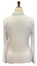 New G/Fore White Women's Golf Pullover Size M MSP$120-2