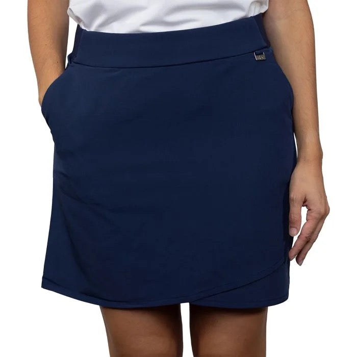 Greg Norman Navy Pull-on Golf Skort Size XL  MSP$68