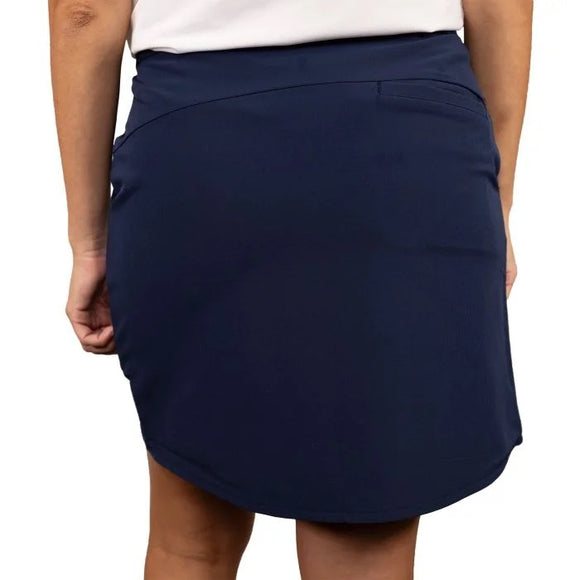 Greg Norman Navy Pull-on Golf Skort Size XL MSP$68