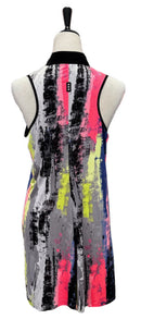 Jamie Sadock Gray, Yellow & Pink Women’s Golf Dress Size M-2