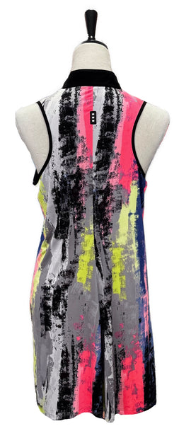 Jamie Sadock Gray, Yellow & Pink Women’s Golf Dress Size M - 0