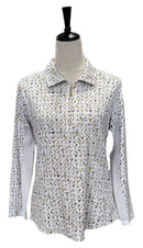 San Soleil Martini Print Women’s Golf Pullover Size M-1