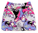 Melly M Purple & Pink Paisley Print Women’s Golf Skort Size M MSP$155-1