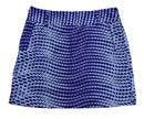 Adidas Purple & Periwinkle Geo-Warped Skort Size 4-1