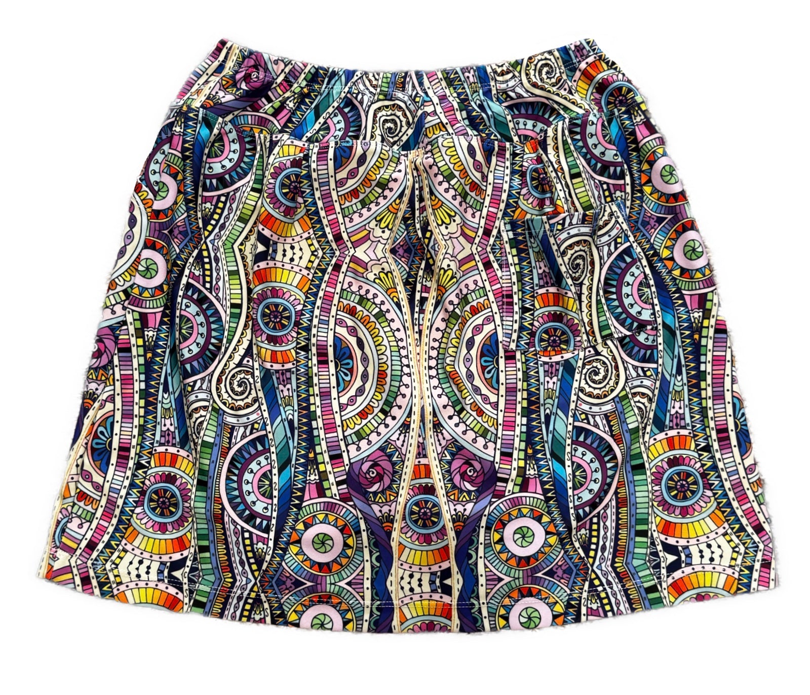 B-Skinz Navy & Purple Patterned Women’s Golf Skort Size M MSP$79 - 0