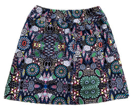 B-Skinz Purple, Yellow & Green Patterned Women’s Golf Skort Size M MSP$79 - 0