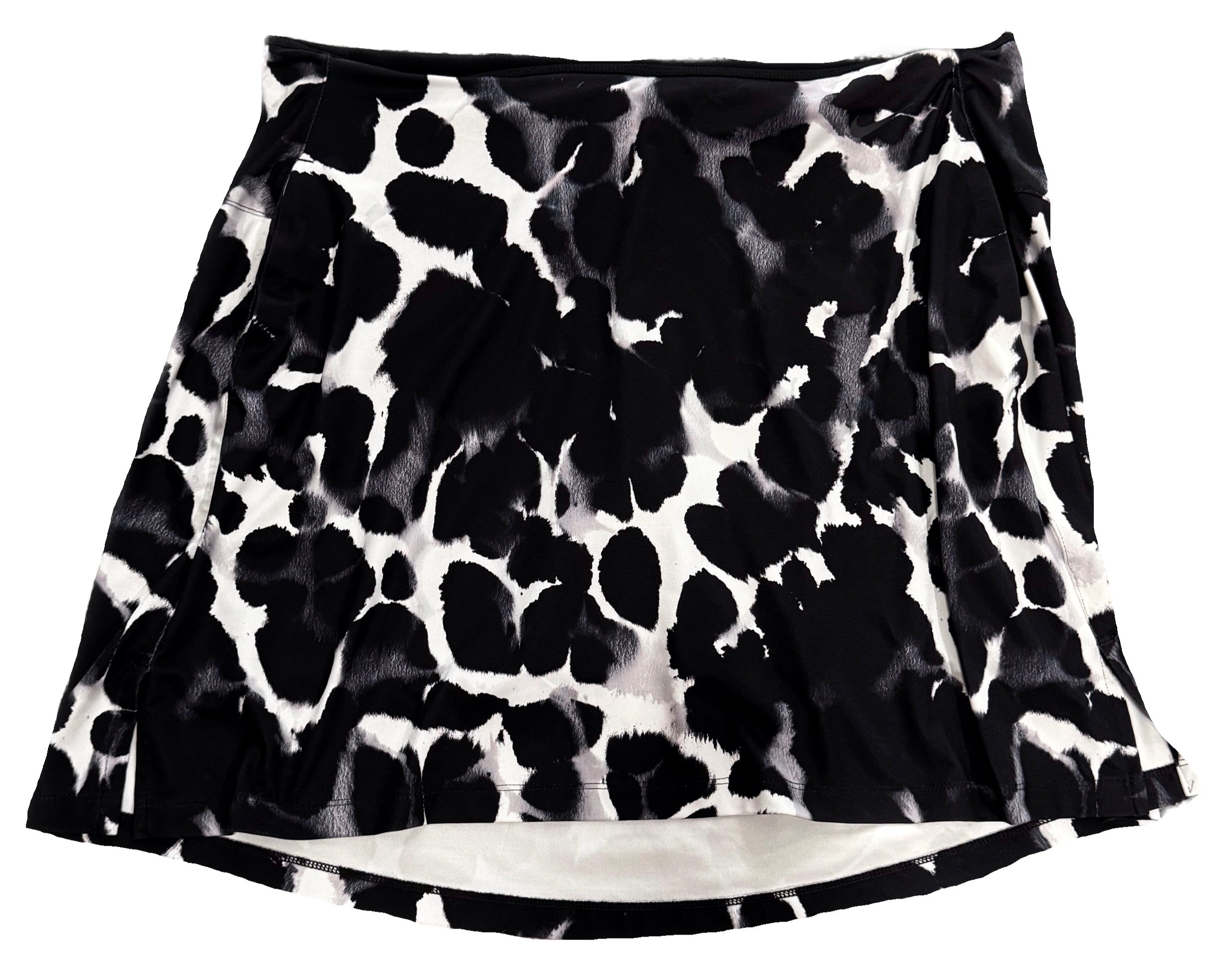 Nike Black & White Patterned Women's Golf Skort Size XL