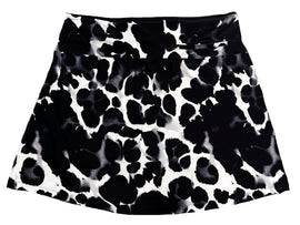 Nike Black & White Patterned Women's Golf Skort Size XL - 0