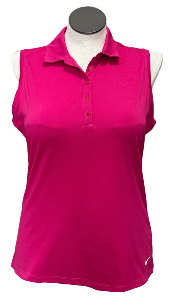 Nike Magenta Women's Sleeveless Golf Top Size XL