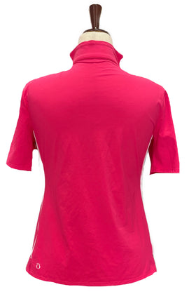 New Kinona Sport Pink Keep it Covered Golf Top Size M MSP$118 - 0