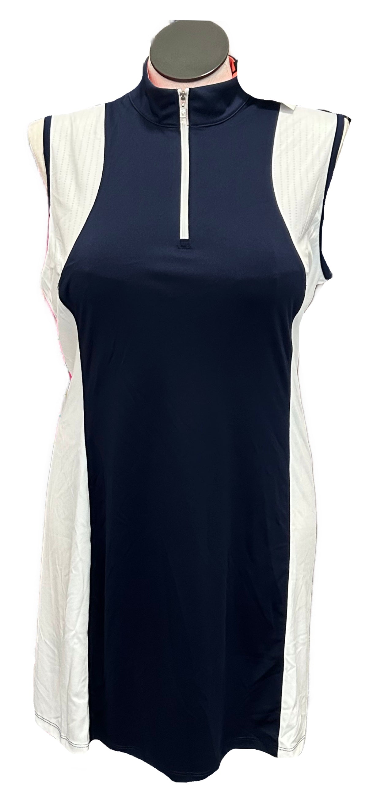 New Callaway Navy & White Women's Golf Dress Size XL
