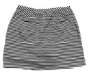 Jofit Black & White Striped Mina Skort - Size L MSP$96-2