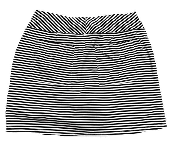 Jofit Black & White Striped Mina Skort - Size L MSP$96