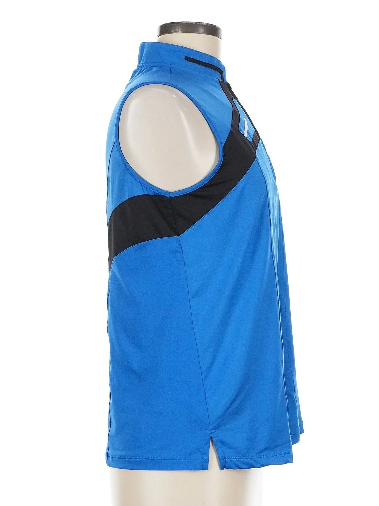 Jamie Sadock Royal & Black Sleeveless Golf Top Size M MSP$96