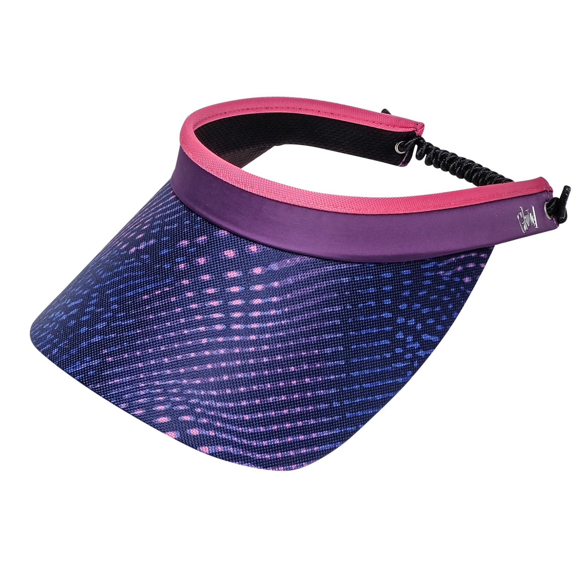 New Glove It Digital Dusk Print And Solid Coil Visor