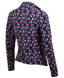 New Adair Navy, Red & Purple Print Women's Golf Pullover Size M MSP$98-2