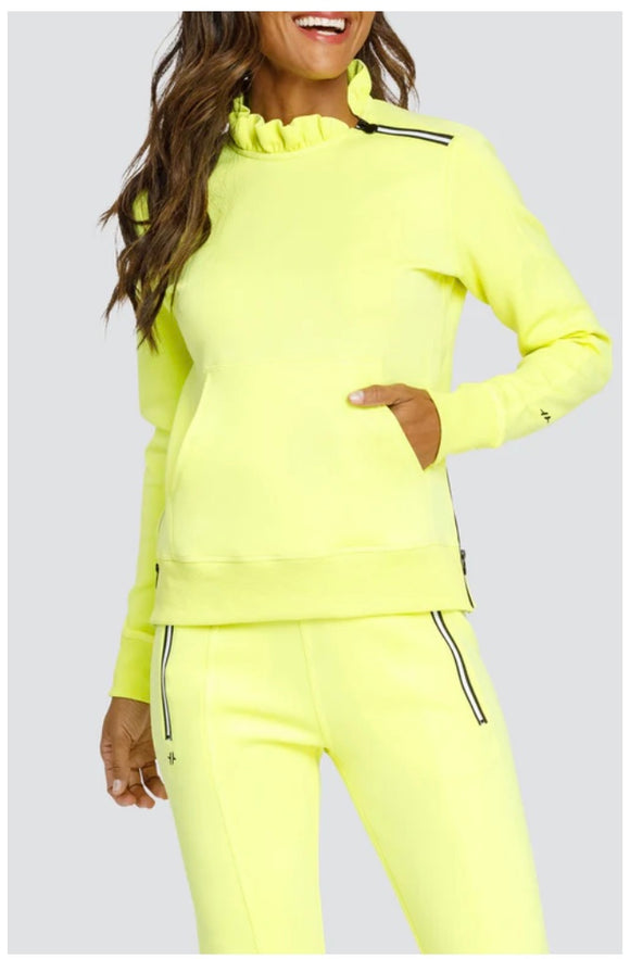New Tail Women's Condoleezza Sunny Lime Pullover