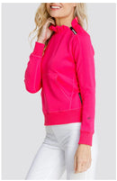 New Tail Women's Condoleezza Vivid Pink Pullover-2