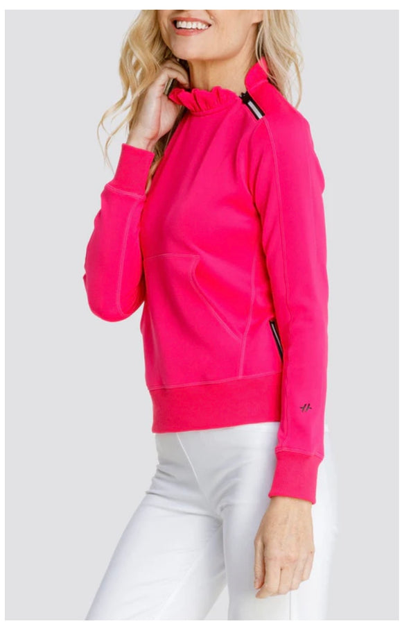 New Tail Women's Condoleezza Vivid Pink Pullover