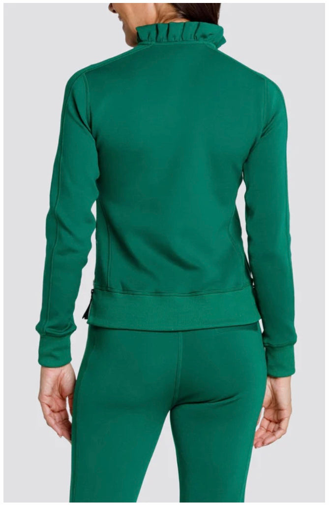 New Tail Women's Condoleezza Fern Green Pullover - 0