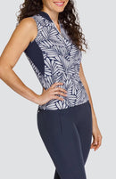 New Tail Activewear Women's Alaine Sleeveless Golf Top- Victory Wreath MSP$96-3