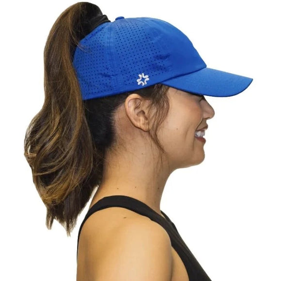 New Vimhue Sun Goddess Pony Tail Hat- Royal Blue MSP$31.50