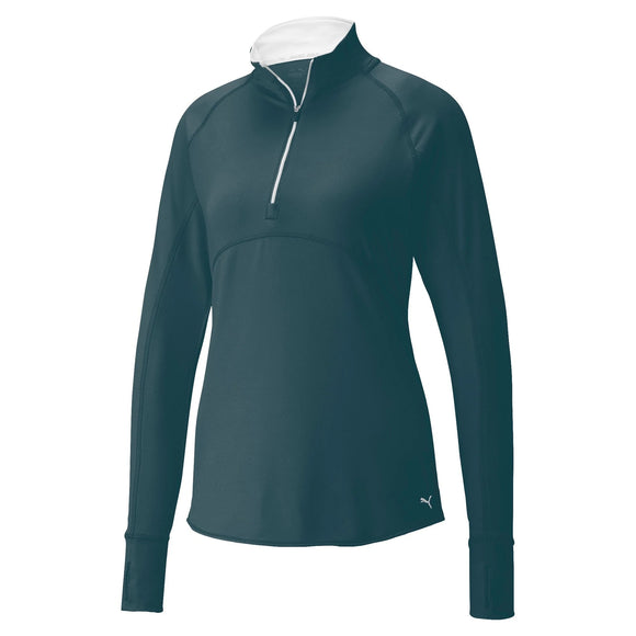 New Puma Women's Gamer 1/4 Zip Golf Pullover MSP$65