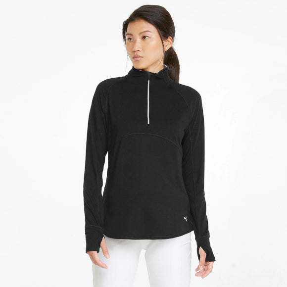 New Puma Women's Gamer 1/4 Zip Golf Pullover MSP$65