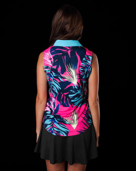 New Sunday Swagger Sleeveless Women's Golf Polo - All Inclusive - 0