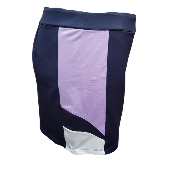 Izod 16" Navy Athletic Skort w/Lavender Navy & White Size Inserts Size L