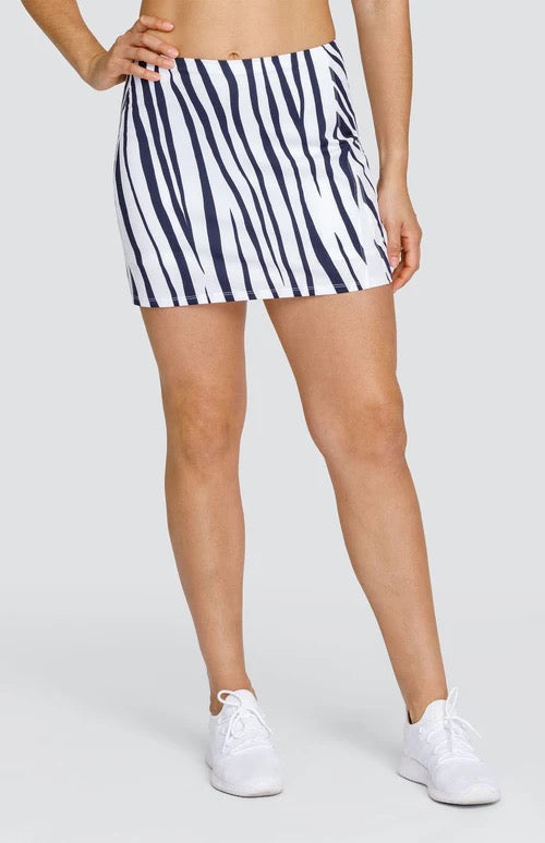 New Tail Activewear Bronx Tennis Skort - Zebra Stripe MSP$80