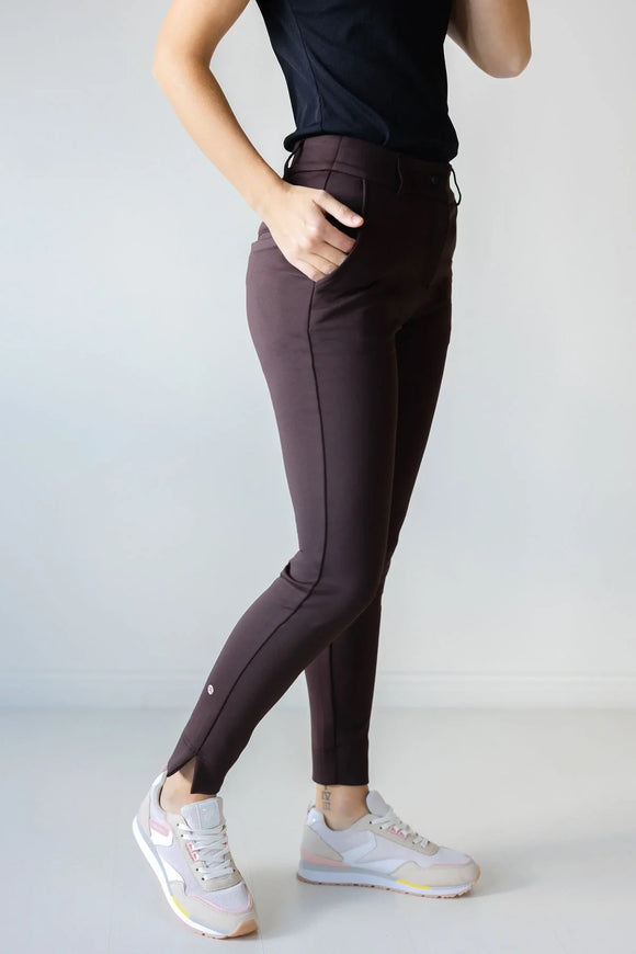 New Abendroth Ruth Golf Pant in Cacao Torte Size 8 MSP$175
