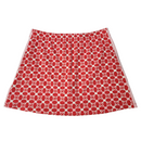 J McLaughin Red & Pink Print Essex Golf Skort Size L MSP$168-1
