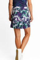 New Amy Sport Dark Watch Abstract Marisa Pleated Golf Skort MSP$160-2