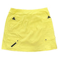 Jamie Sadock Bright Yellow Pull-on Golf Skort Size 12 MSP$119-1